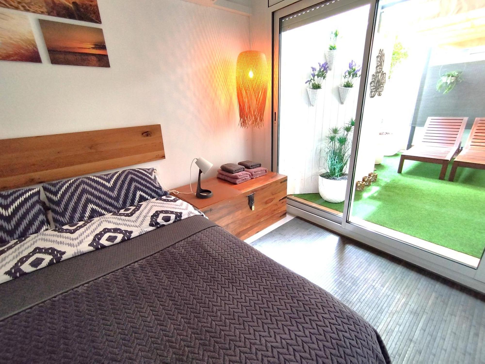 Apartment Big Privat Terrace Calafell Beach Free Parking Exteriör bild
