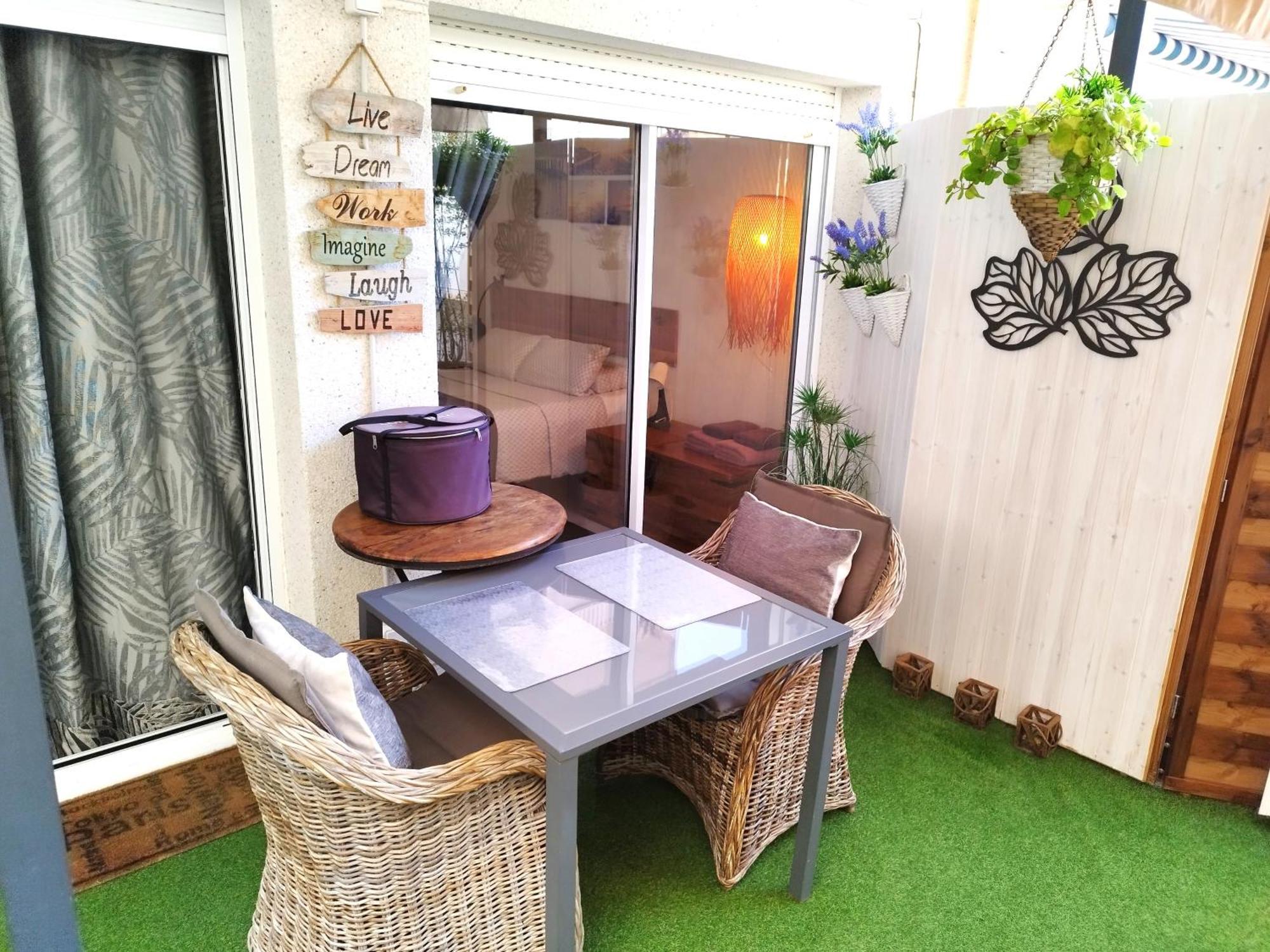 Apartment Big Privat Terrace Calafell Beach Free Parking Exteriör bild